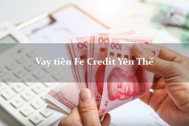 Vay tiền Fe Credit Yên Thế Bắc Giang